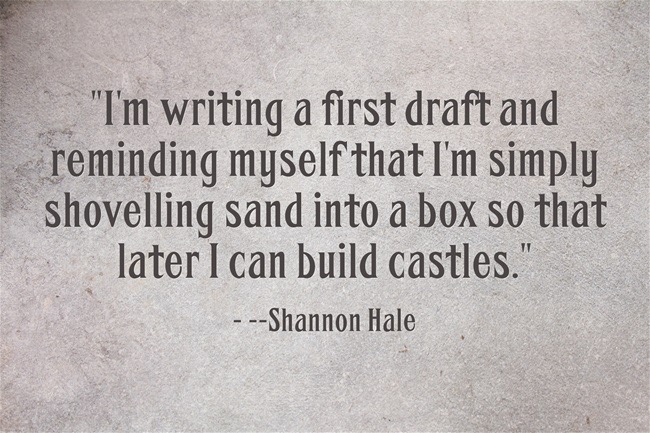 Im-writing-a-first-draft-Shannon-Hale